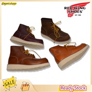 Ru_DineshRedwing Shoes 8875 100% cow leather Red wing High Cut Boots Tough kasut kulit murah