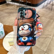 [case+bracelet]Ordinary Doraemon case REALME 10 c55 8i c11c15c17 c20ac21yc25yc30c30sc33c35 10 2020 C