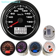 High Quality☜Auto 0-200km/h GPS Odometers 85mm Speedometers Gauges Marine Speed Mileometers Trip Met