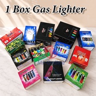 1 Box Gas Lighter | Electronic Refillable Lighter | Disposable Gas Lighter | Windproof Lighter | Pem