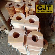 WODEN BLOCK 6" CHILLER PIPE CLAMP/ 6"