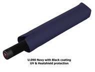 Knirps U.090 Heatshield+UV protection ร่มพกพาใบร่มใหญ่ น้ำหนักเบามาก ชนิด Manual เหมาะสำหรับ พกใส่กร
