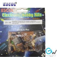 ESCOL ES-38 Electronic Hobby Kit Speaker Protector for Stereo Power Amplifier