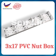 [Wholesale] 3x17 PVC Surface Type Nut Box / Switch Socket Base / Electrical Box (5 Gang)