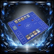 [Direct from Japan] Dnoymab Full Size Playmat 60×60cm Thick 3mm Stitched Non-Slip Card Game Mat with