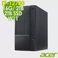Acer 宏碁 Aspire TC-1750 (i7-12700/16G/2TB+2TB SSD/W11)