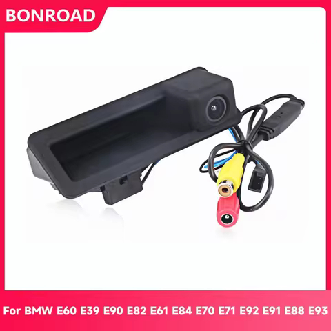 Cars Reverse Backup Trunk Handle Parking Camera For BMW 3/ 5 Series X5 X6 X1 E84 E39 E60 E70 E71 E82