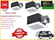 KDK 27CHH CEILING MOUNTED V FAN /  FREE EXPRESS DELIVERY