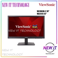 Monitor VIEWSONIC 19 VA1903H-2 LED FLAT HD 1366x768 TN LCD MONITOR / VIEWSONIC VA2223-H 21.5”