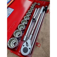 ชุดบล๊อกหกหุน KING TONY รุ่น 6016MR 12เหลี่ยม