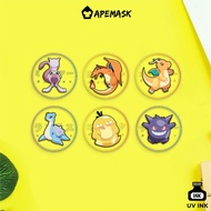 Pokemon Badge Brooch Pin