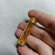 Lp koon 手写经文袈裟Takrut～包好防水壳Lp koon ~众僧念经大法会
Wat bangrai
Be 2530～2534
铜片
