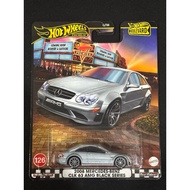 HOT WHEELS PREMIUM : 2008 MERCEDES-BENZ CLK 63 AMG BLACK SERIES
