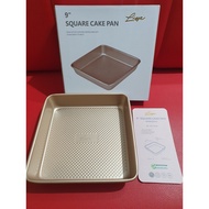 Lisse 9inch Square Bake Pan / Square Pan 24x24 Rosegold Non Stick