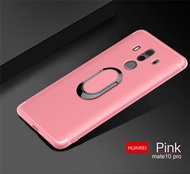 Dành cho Huawei Mate 10 Pro Ốp Lưng Điện Thoại Sang Trọng Ốp Lưng Silicon Kim Loại Vòng Nam Châm Giá