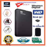 [HCM]Ổ Cứng Di Động WD Elements 500GB -BẢO HÀNH 24 THÁNG  TẶNG TÚI CHỐNG SỐC.