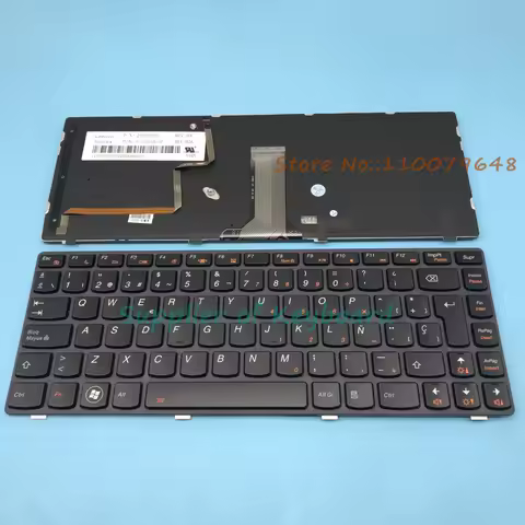 Original NEW Latin Spanish Keyboard For Lenovo Ideapad Y480 Y480N Y480M Y480A Y480P Y485M Y485 Y485P