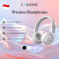 (SG) Gorsun HiFi Wireless Over-Ear Headphones - Bluetooth 5.3, 40mm Bass Driver, 35H Battery, Lightw