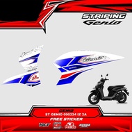 HONDA GENIO Striping Stickers GenioHONDA 090224 Iz 2