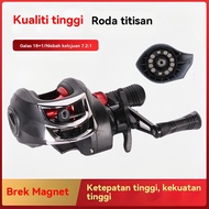 AK200 Fishing Reel Sea Rod Fishing Reel All-Metal Blackening Special Anti-Explosion Line Front Reel 