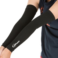D&M Arm Sleeves, 1 Pair, Black, Medium, D-7000, Abrasion-Resistant, Graduated Compression, Sweat-Wic