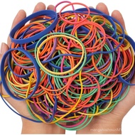 HAIDIBAO Rubber Bands Assorted Sizes 0.5lbs Multicolor Elastic Bands for Office supplies size:#16,#1