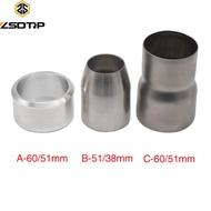 Motorcycle Echappement Exhaust Moto 60MM Exhaust Pipe Adapters Connector 38-51MM,61-51MM Connector A