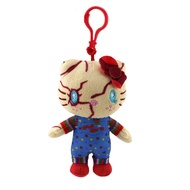 Sanrio | Cute Halloween  Hello Kitty Creative Plush Toy Clown Resurrection Ghost Baby Chacy Chucky P