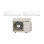 HITACHI INVERTER SYSTEM 2 AIRCON RAM-Z23C2MS / RAK-ZJ10CMS X 1 + RAK-ZJ18CMS X 1 (5 TICKS) INSTALLATION INCLUDED