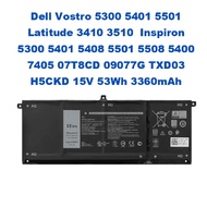 Dell TXD03 H5CKD Vostro 5300 5401 5501 Latitude 3410 3510  Inspiron 5300 5401 5408 5501 5508 5400 74