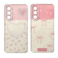 HP [110] Cassing Samsung A27 A37 A57 A56 A36 A55 A35 A25 Cute Pink Ribbon Motif Latest