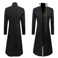 Anime Jotaro Kujo Cosplay Costume Black Coat Jacket Halloween Party Outfits Custom