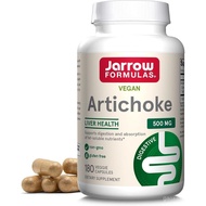 Jarrow Formulas Artichoke 500 mg - Ekstrak Artichoke Standard - 180 Hidangan (Kapsul Sayuran) Menyok