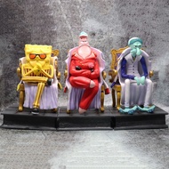 【Ready Stock】spongebob popmart octopus brother pie da star beechburg fuggler spongebob figure