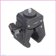 Ahead Universal Tripod Adapter 1 4Inch Screw Hole For Sports Cameras With Adjustable Clamp From 15mm
