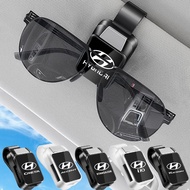 Hyundai Car high-end glasses clip sunshade press type glasses frame i10 Kona Getz Accent Elantra Tuc
