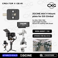 ZGCINE VR-04 Mini V mount plate for DJI Ronin Gimbal Stabilizer RS4 / RS3 / RS2