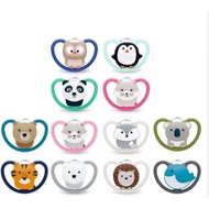 NUK SPACE Super Breathable Silicone Pacifier 0-6/18-36 Months NUK Pacifier