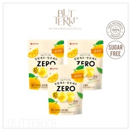LOTTE Zero Sugar Free Yuja Jelly & Fruit Jelly (3 Pack SET) Delicious Sugar-Free Diet Jelly