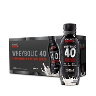 GNC AMP Wheybolic 40 Whey Protein Drink 414mL (Box of 12) - Vanilla