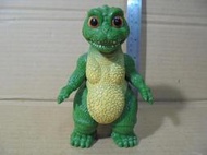 1994 日製 哥吉拉 怪獸 硬膠 迷你拉 中古 如圖  無簽名