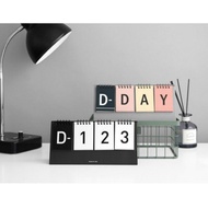 2024 calendar desk calendar d-day calendar perpetual calendar