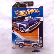 Hot Wheels 2011 '57 Chevy - Racing Blue