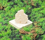 能量擺飾-瑪瑙可愛白晶洞開口笑 招財 療癒 開運 原礦 快速出貨