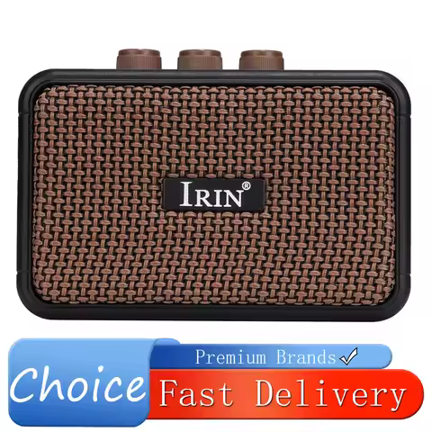 IRIN Amplifier Bluetooth Audio AG-01 Portable Speaker Electric Guitar Mini Amplifier 5W Output Elect