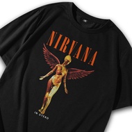 Nirvana / Kaos Nirvana / Nirvana t shirt / Kaos Nirvana / Baju Nirvana / T shirt Nirvana / Baju Nirv