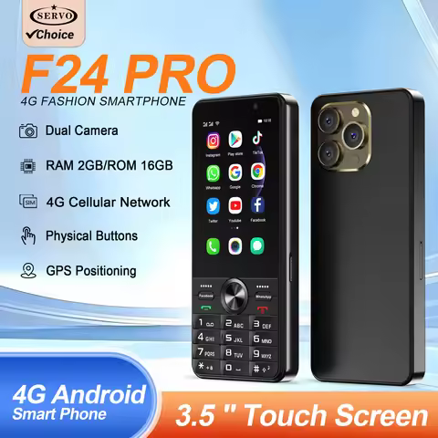 SERVO F24 PRO 4G Touch Screen Smartphone Android System 2 SIM Card 3.5" Screen WiFi GPS Google Play 