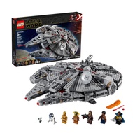 LEGO Star Wars Millennium FALCON 75257 Building Set - Starship Model with Finn, Chewbacca, Nando Cal