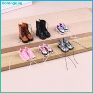 orange 3.5cm Length Sport Shoes Boots Sneakers For 1/6 Blythe Doll Dress Up Accessories Diy Dollhous
