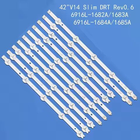 LED Backlight strip For 42" TV V14 Slim DRT Rev0.6 6916L 1682A 1684A 1683B 1685B LC420DUH PG F1 42LY